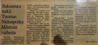 Sukuseuran perustaminen
